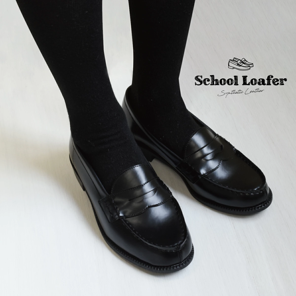 ローファー レディース 女子 大きいサイズ 中学 高校 モデルサイズ クイーンサイズ 通学 通勤 立ち仕事 ローヒール 25.5cm 26cm 26.5cm #q48 |  | 07