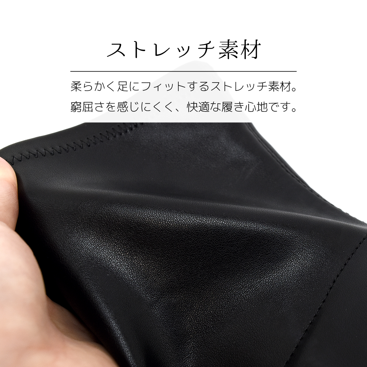 厚底 スニーカー ブーツ ストレッチ素材 6.5cmヒール レディース ウェッジソール 太ヒール シンプル 歩きやすい #5053 |  | 06