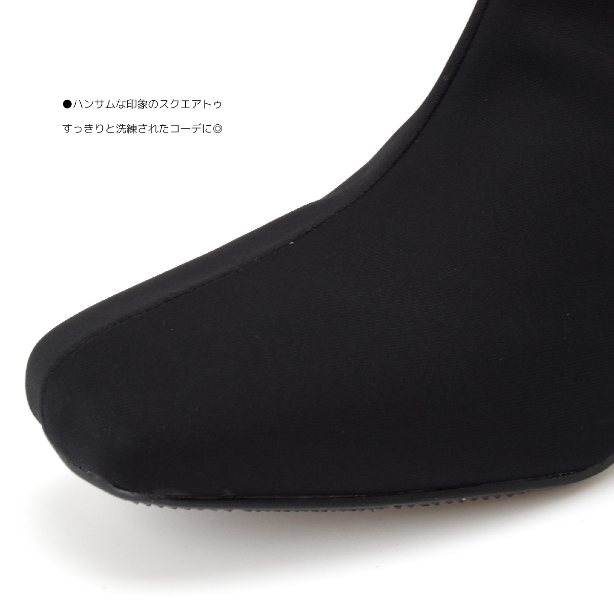 撥水 ストレッチ ショートブーツ レディース ブーツ 柔らかい 大きい サイズ 太ヒール 歩きやすい 痛くない  #6090 |  | 08