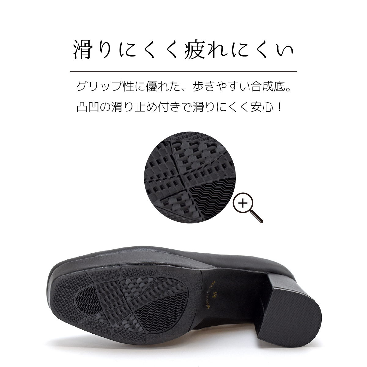 厚底 ショートブーツ ストレッチ スクエアトゥ プラット シンプル レディース ハイヒール チャンキーヒール ファスナー 歩きやすい #6114 |  | 13