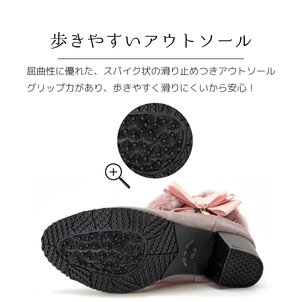 キッズ ショート ブーツ リボン ファー 女の子 子ども 防寒 温かい ヒール おしゃれ 可愛い クリスマス プレゼント 黒 ブラック 靴 ジュニア #6554 |  | 12