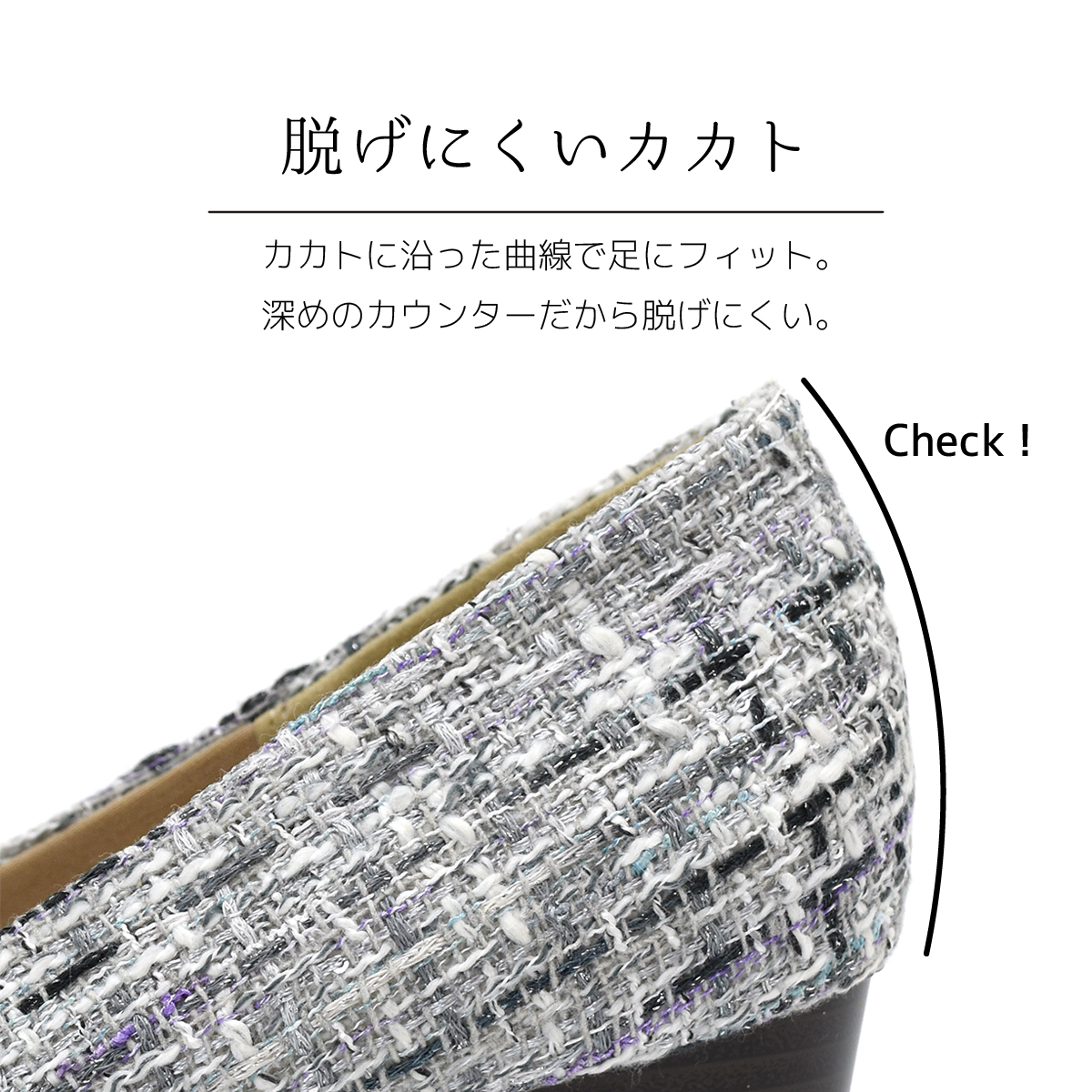 パンプス レディース ミドル ヒール カジュアル フォーマル リボン 歩きやすい 痛くない リボン 黒 ブラック 入学 卒業 結婚式 靴 #7622 |  | 14