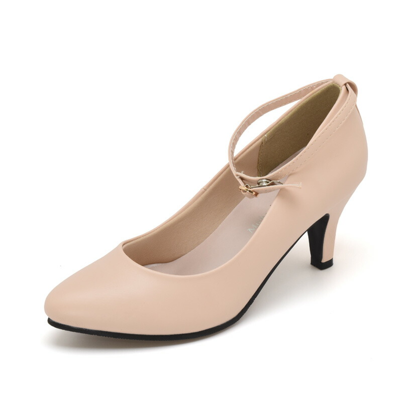 パンプス レディース ストラップ フォーマル 就活 リクルート 歩きやすい 痛くない 疲れない 大きいサイズ 黒 ブラック 結婚式 オフィス 春 #1600 |  | 06