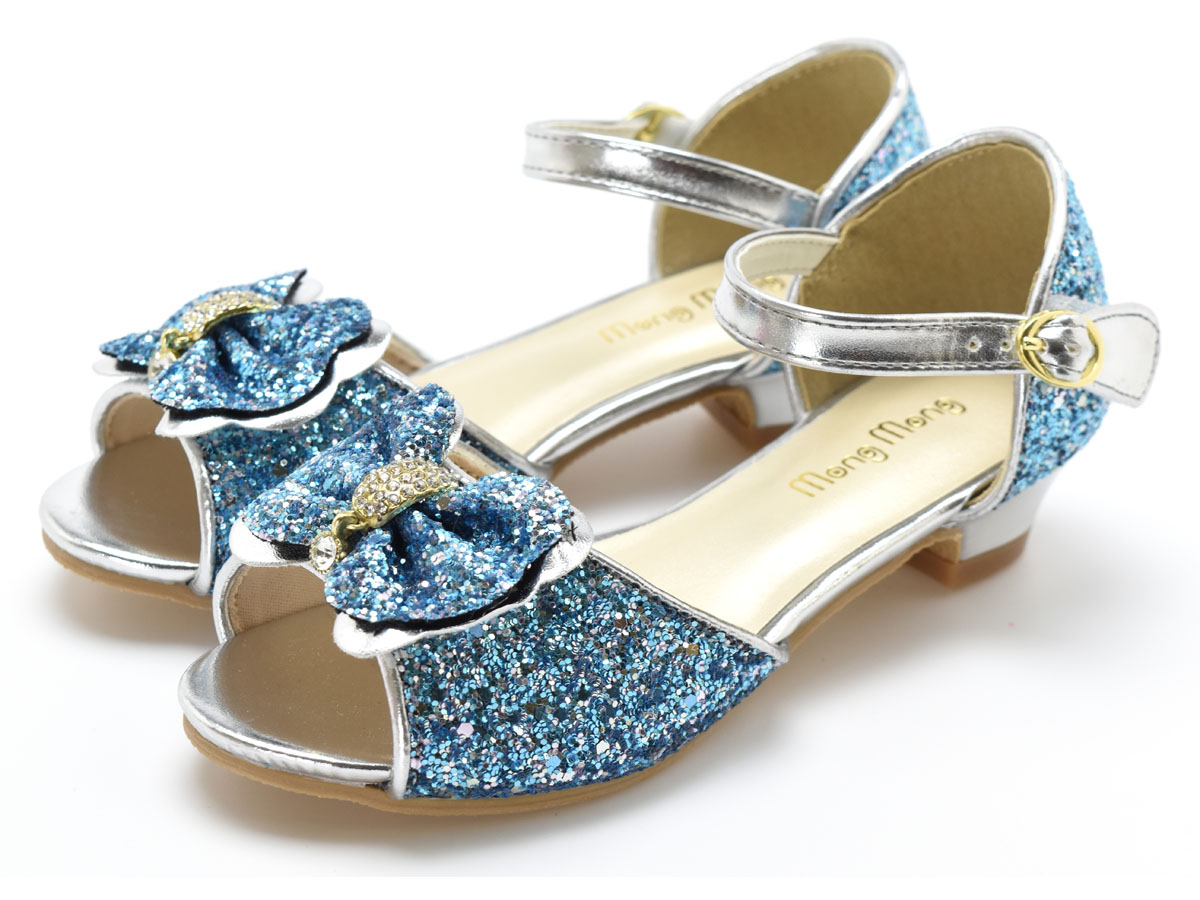 キッズ フォーマル 子供 靴 女の子 キラキラ ピアノ 発表会 ドレス シューズ ジュニア ストラップ リボン プリンセ ピンク #5130 |  | 02