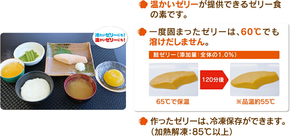 株式会社フードケア ホットでもゼリー 500g ＜あったかゼリー食の素