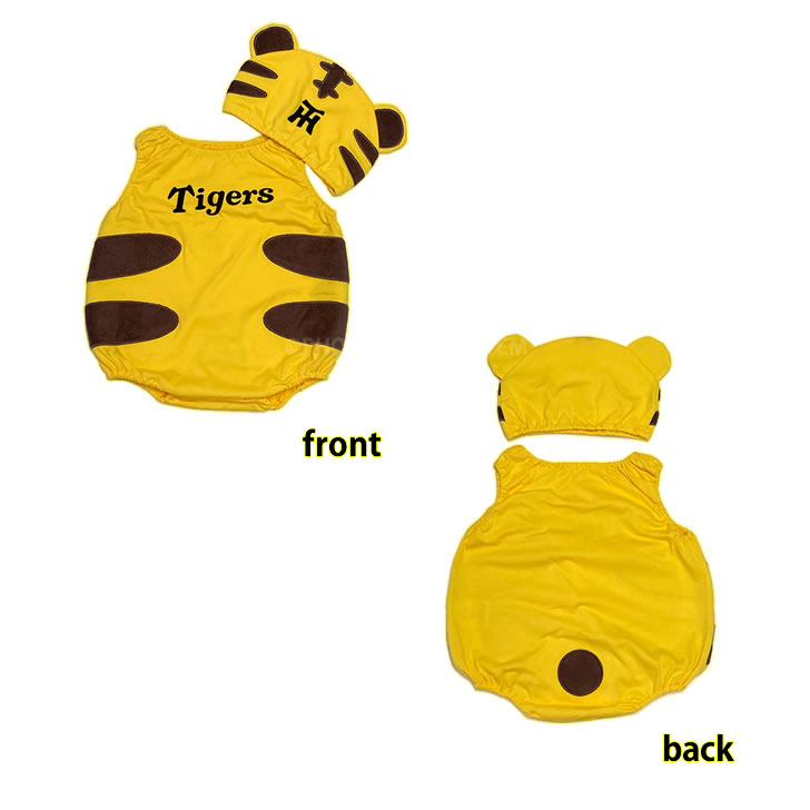 阪神タイガーストラロンパース商品詳細画像