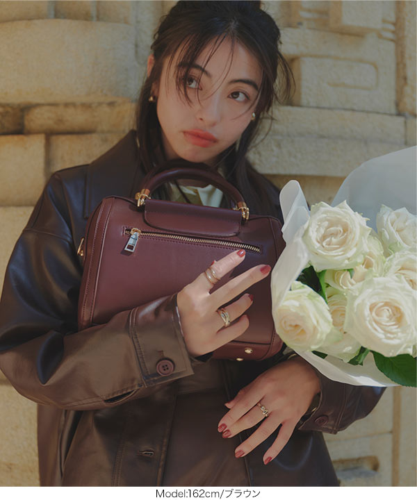 バンデルボストンバック LEATHER HANDLE BOSTON BAG – BANDEL®︎｜公式オンラインストア