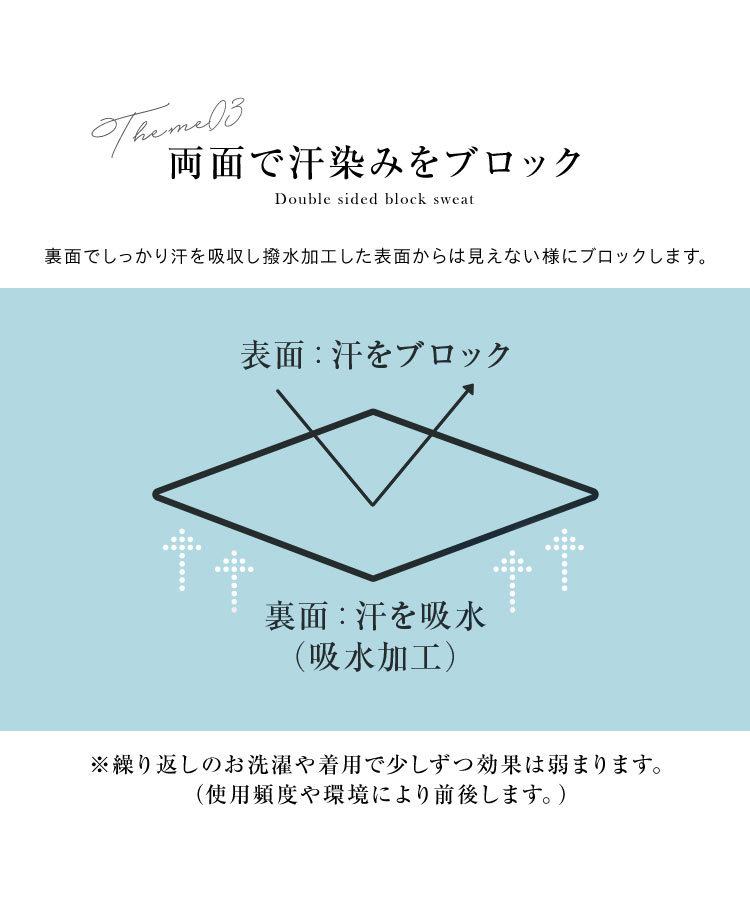フレンチスリーブ 選べる2タイプ汗ジミ防止カットソーゆるトップス レディース トップス カットソー ノースリーブ C5394