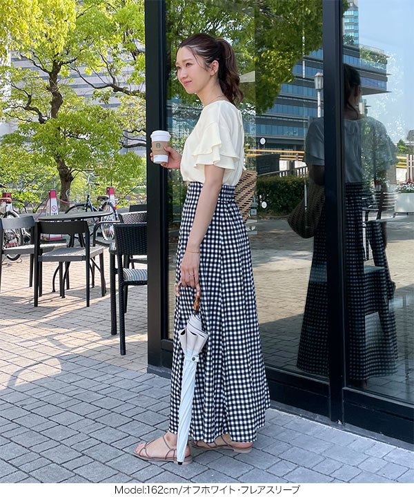 KOBE LETTUCE ericaさんコラボ トップス バックリボン