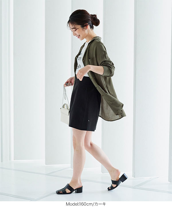 【新品未使用】楊柳 シャツ カーディガン ―ウォッシャブル― BEAUTY&YOUTH UNITED ARROWS - 楊柳 シャツ カーディガン