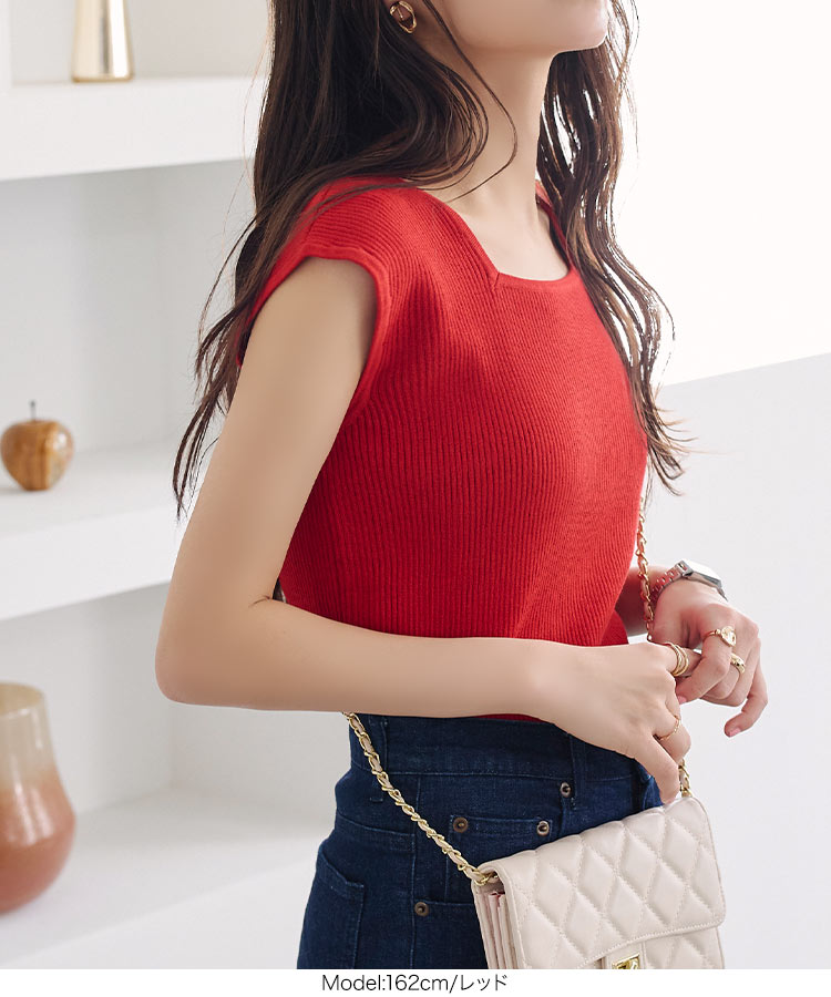 新品未使用タグ付き】カベサロッソ ベーシックニット