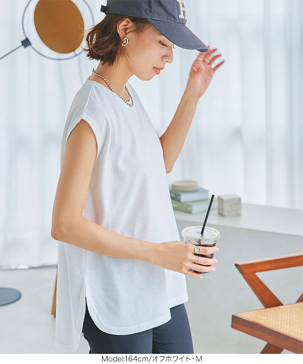 KOBE LETTUCE（神戸レタス） Tシャツ レディース ノースリーブ 40代 50