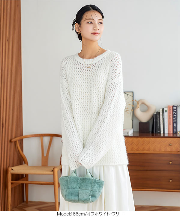 KOBE LETTUCE（神戸レタス） ニット セーター 長袖 50代 40代 30代