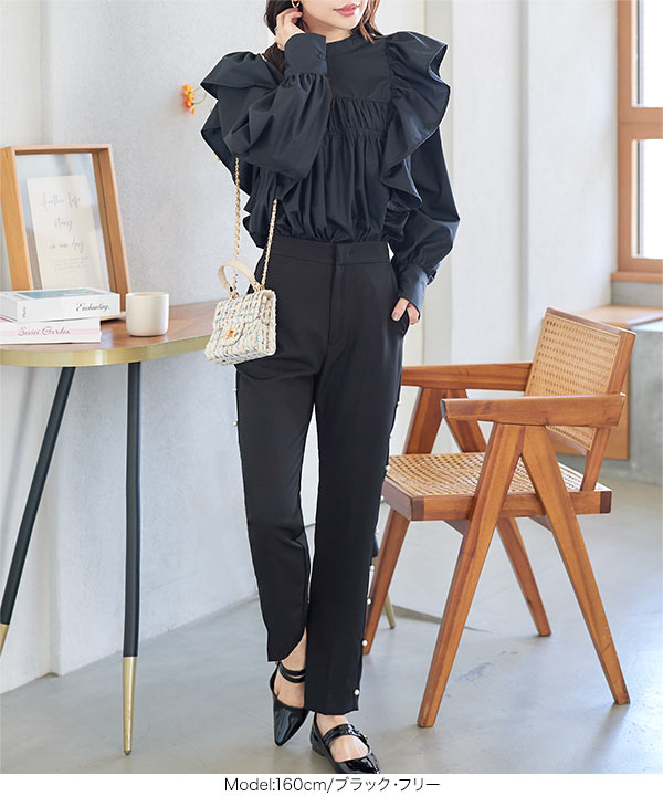 KOBE LETTUCE（神戸レタス） ブラウス レディース 長袖 シャツ 40代 50