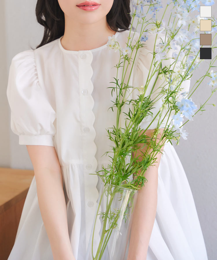 KOBE LETTUCE（神戸レタス） ブラウス レディース 半袖 50代 おしゃれ
