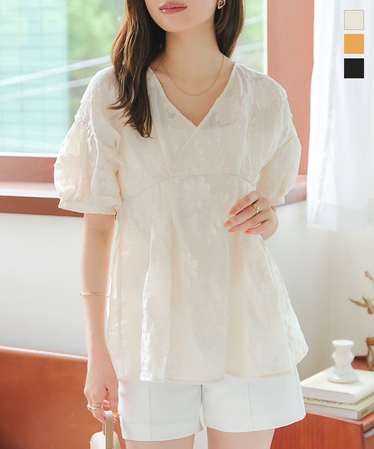 楽天市場】 トップス tシャツ レディース 透かし編み サマー