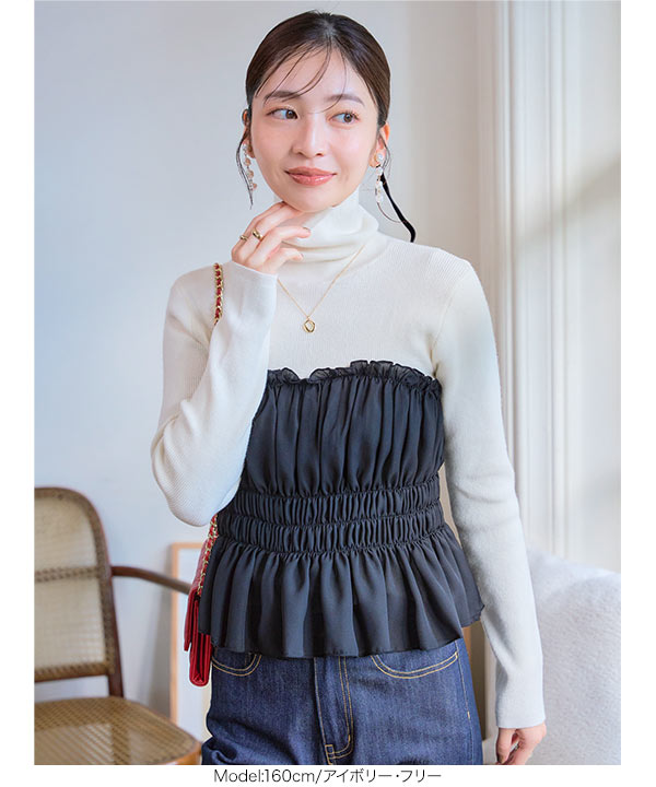 KOBE LETTUCE（神戸レタス） ニットトップス レディース セーター 長袖