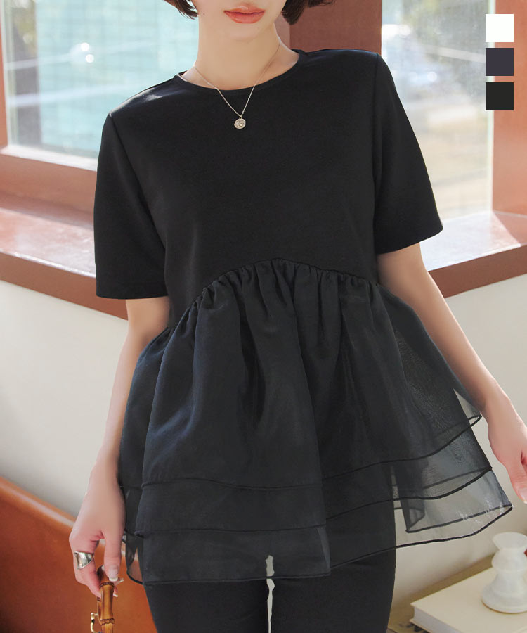 KOBE LETTUCE（神戸レタス） トップス レディース Tシャツ ペプラム