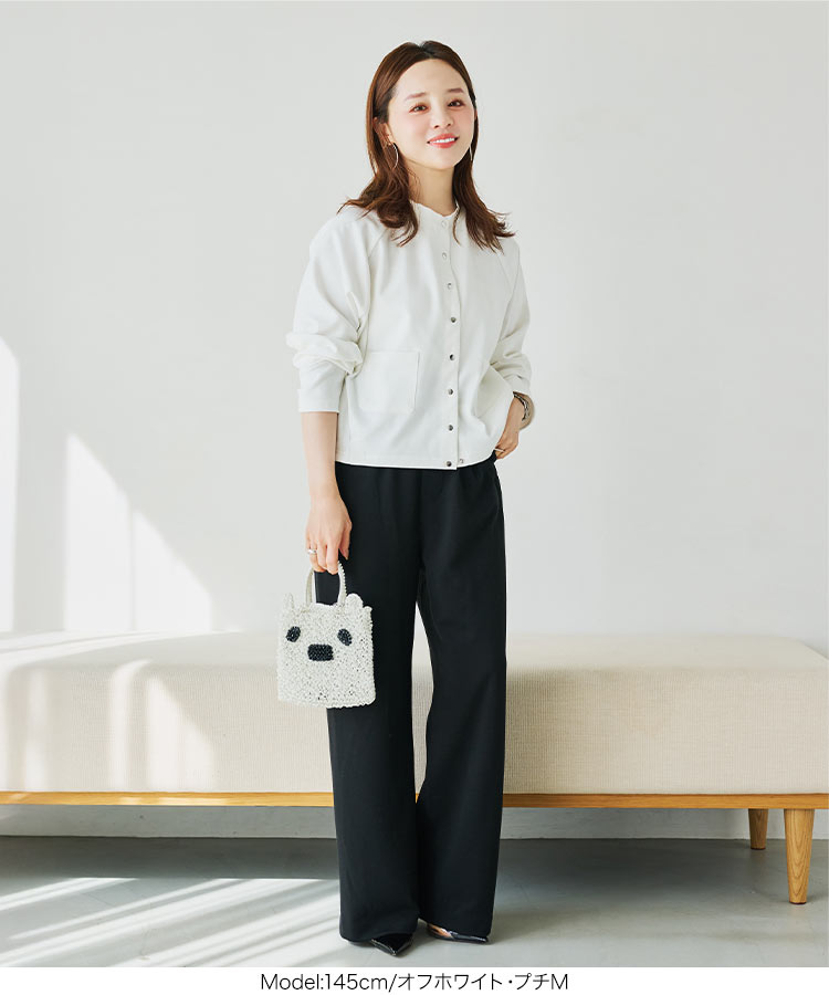 あきこ 田中亜希子さんコラボ 選べるサイズ多ボタンジャージーカーディガン レディース 20代 30代 40代 C7505