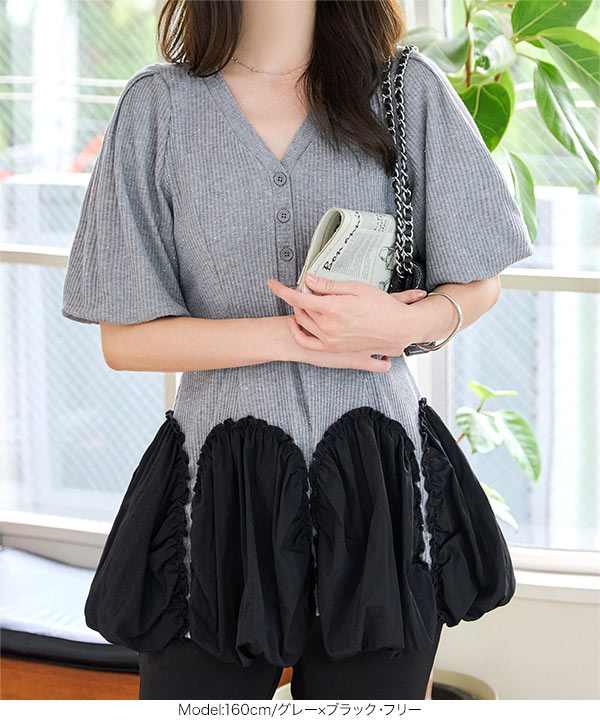 美品 リミフゥ LIMI feu チュニック ブラウス 半袖 ショートスリーブ オーバーサイズ 無地 トップス レディース LO-D14-900 S ブラック LIMI feu (リミ フゥ)｜【公式通販】THE SHOP YOHJI YAMAMOTO(6／13ページ)