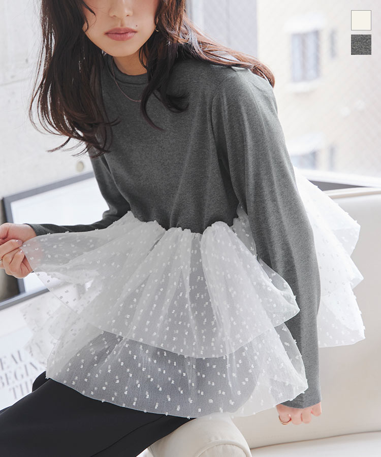 KOBE LETTUCE（神戸レタス） トップス ロンT レディース 長袖 Tシャツ