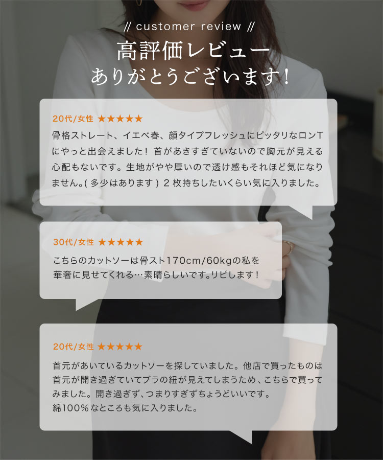 トップス MLXL選べるタイプ 深開きスクエアUネック長袖Tシャツ レディース 20代 30代 40代 C7770