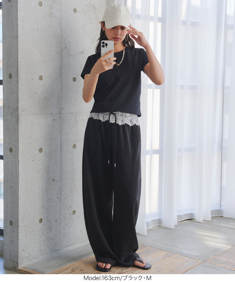接触冷感 接触冷感 MLXLミニTシャツ レディース ミニT ベーシック Tシャツ コンパクト 短丈 半袖 丸首 C7912