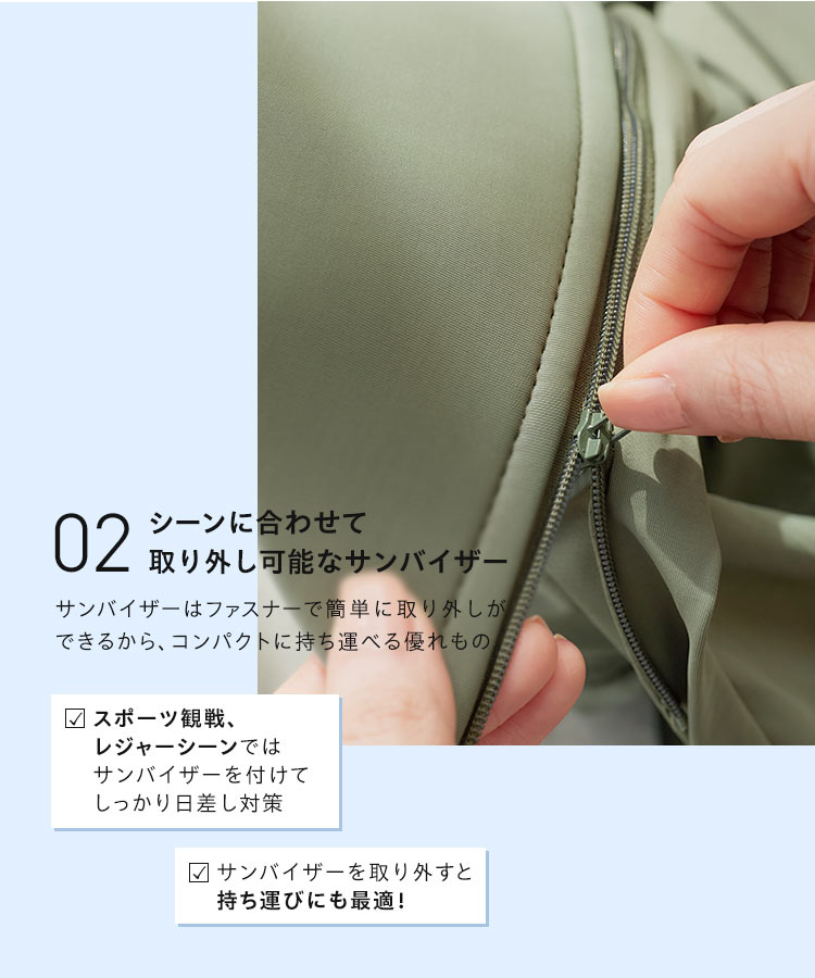 羽織り UVカット 接触冷感 取り外しサンバイザー付きパーカー レディース 20代 30代 40代 C7966