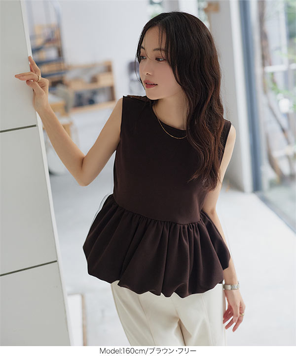 KOBE LETTUCE（神戸レタス） トップス レディース バルーン