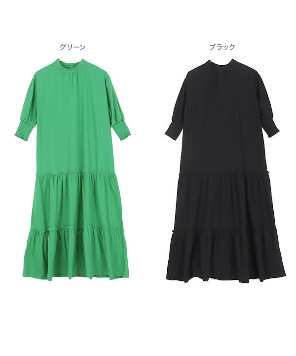 ⭐️７月２7日まで⭐️【Keep clean】ボリュームティアードドレス（Eden） KOBE LETTUCE ワンピース レディース 夏 バックオープン