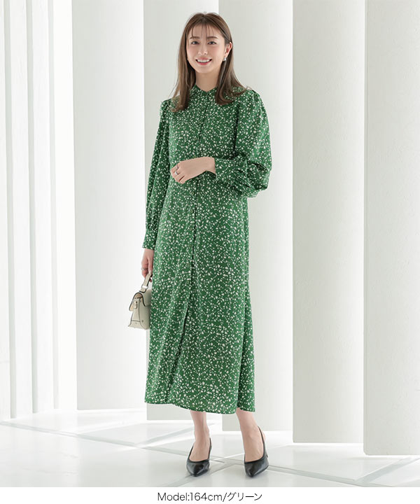 花柄★コットン★シャツワンピース★ ERDEM KOBE LETTUCE ワンピース シャツワンピース 春 夏 ロングシャツ