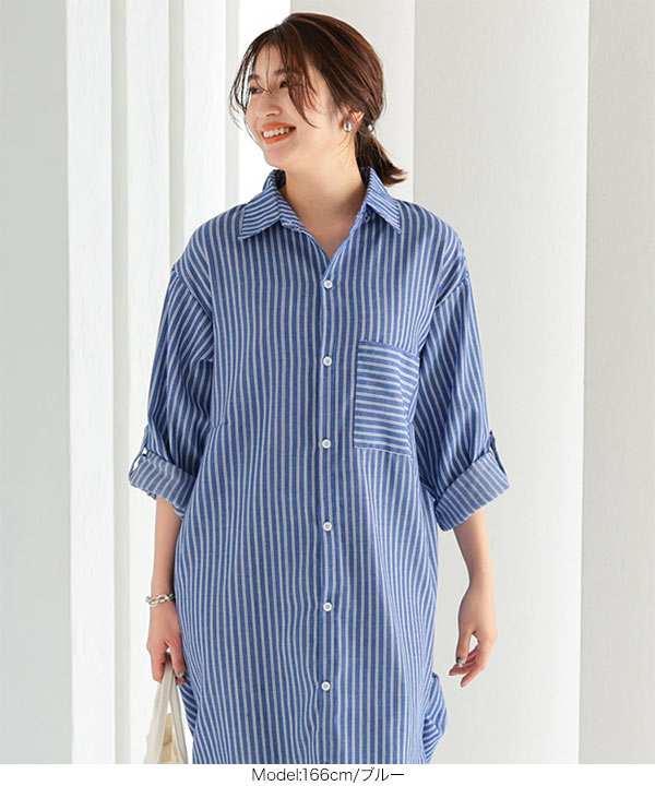 KOBE LETTUCE シャツ シャツワンピース レディース ロングシャツ