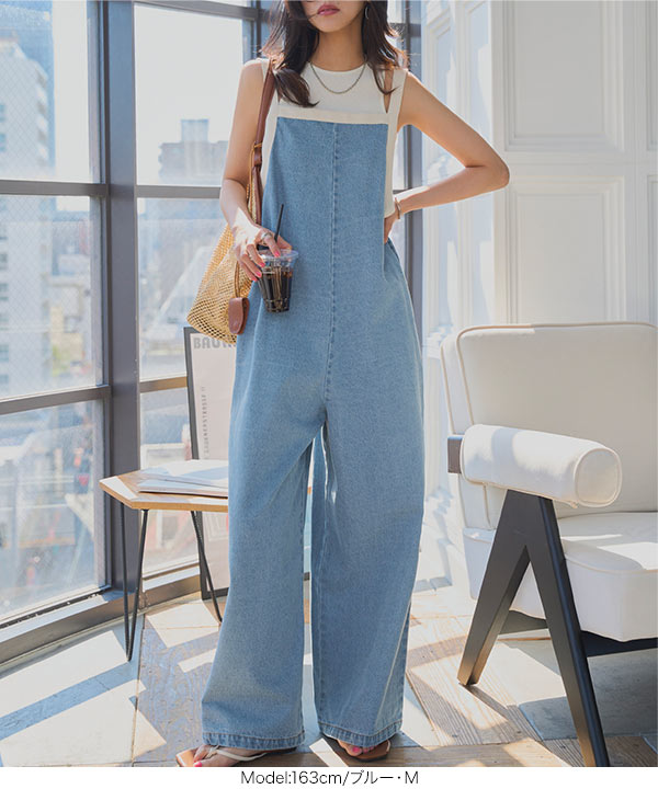 KOBE LETTUCE オールインワン レディース 40代 サロペット