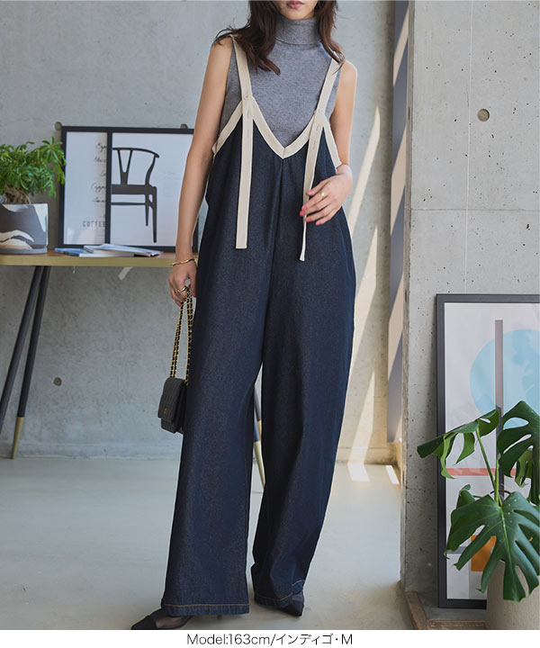 Sov. リジットデニムオールインワン ダブスタ DOUBLE STANDARD CLOTHING（ダブルスタンダードクロージング）の