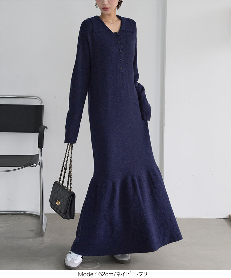 KOBE LETTUCE（神戸レタス） ワンピース レディース 40代 きれいめ 冬