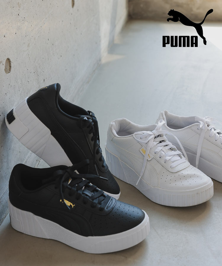 PUMA 白スニーカー 24.5cm - 靴