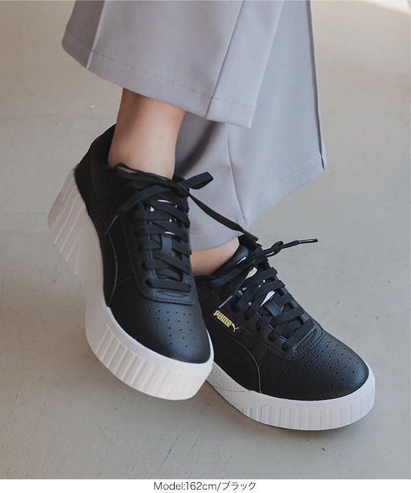 PUMA プーマ厚底 スニーカー CALI ウェッジ レディース24.5 PUMA スニーカー 「 」CALIウェッジウィメンズスニーカー