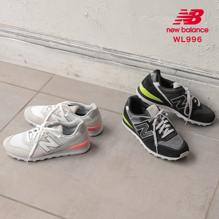 ニューバランス NEWBALANCE WL996ヒールカラースニーカー レディース シューズ スニーカー I2239