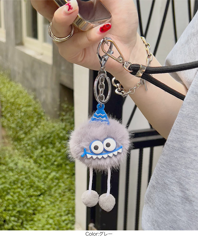 鍵 ぬいぐるみキーホルダーバッグチャーム レディース 20代 30代 40代 ストラップ スマホストラップ キーケース カギ J1173