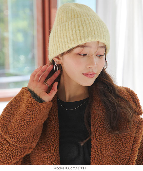 KOBE LETTUCE（神戸レタス） ニット帽 レディース 帽子 ビーニー 40代