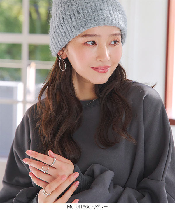 yurika akutsu ニット帽　ビーニー yurika akutsu ニット帽 ビーニー