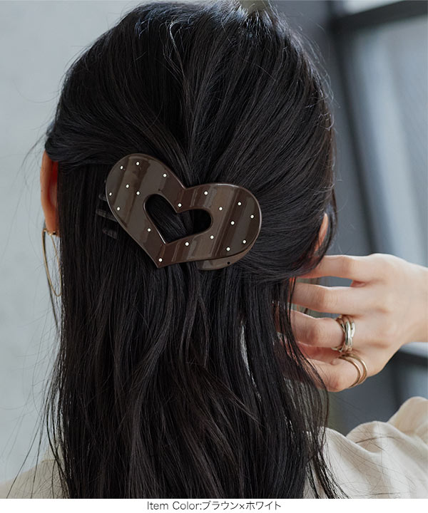 KOBE LETTUCE（神戸レタス） ヘアクリップ 髪留め クリップ 跡がつか