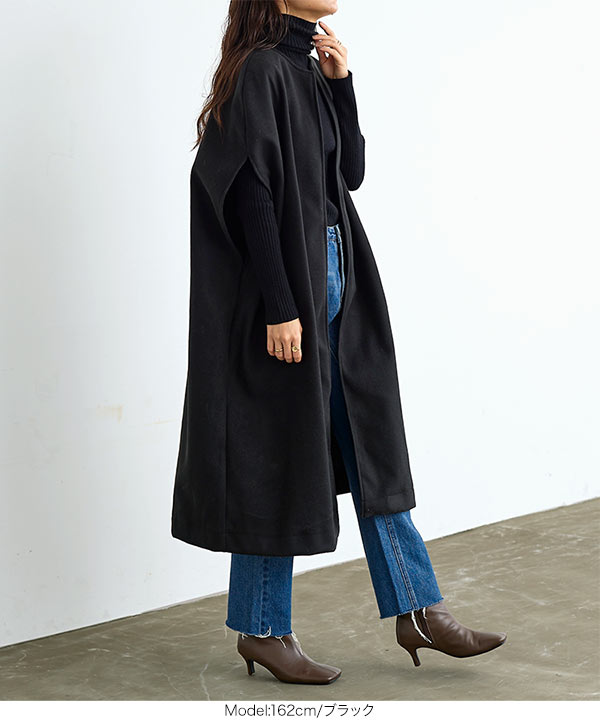 KOBE LETTUCE（神戸レタス） コート ロングケープコート レディース