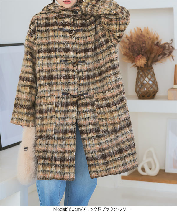 KOBE LETTUCE（神戸レタス） コート レディース ダッフル ロング