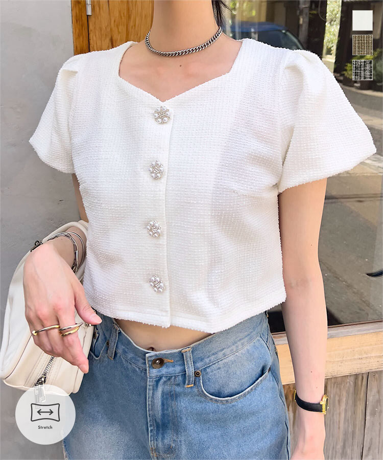 KOBE LETTUCE（神戸レタス） ジャケット レディース 半袖 ショート