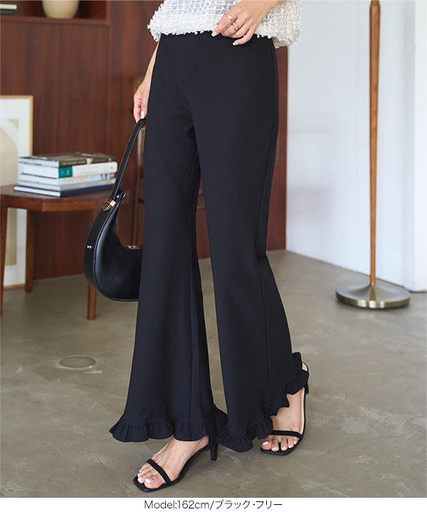 MUSE ドゥーズィエムクラス ストレッチフレアパンツ MODY Deuxieme Classe（ドゥーズィエムクラス）の「MODY ストレッチ