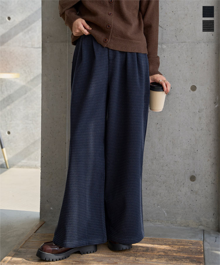 KOBE LETTUCE(神戸レタス) ワイドパンツ レディース ボトムス 40代 KOBE LETTUCE(神戸レタス) ワイドパンツ レディース ボトムス 40代