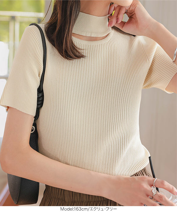 【デサントゴルフ】新品タグ付 サマーニットトップス 半袖 スワロフスキー L デサントゴルフ】新品タグ付 サマーニットトップス 半袖