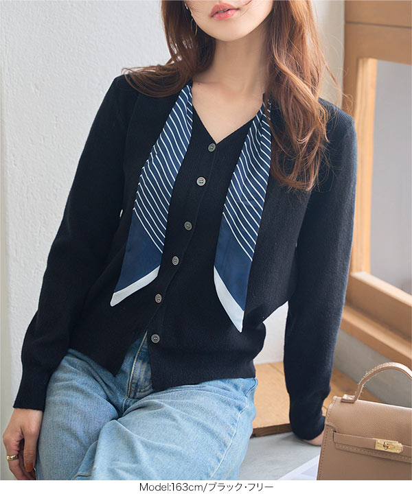 KOBE LETTUCE（神戸レタス） カーディガン レディース トップス 長袖