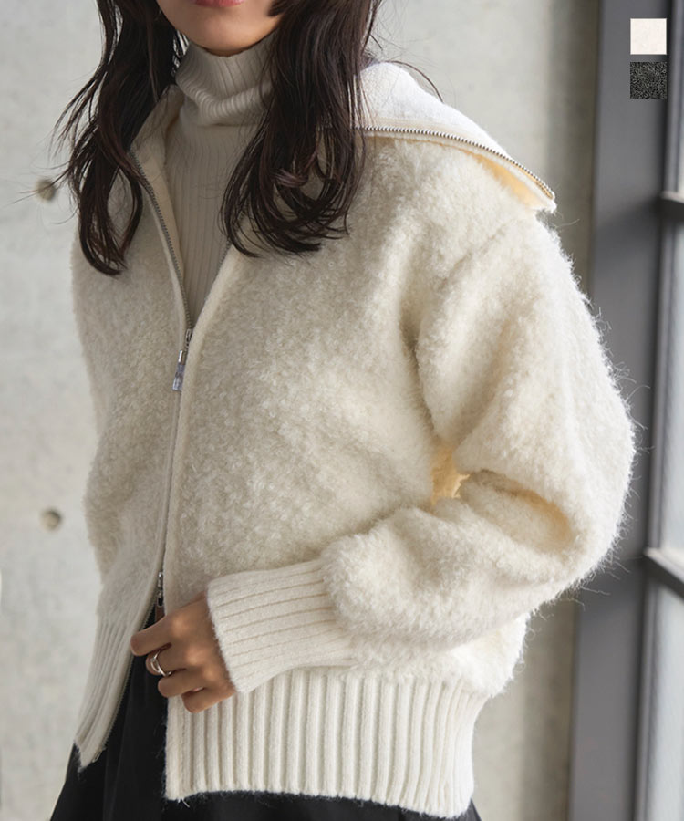 KOBE LETTUCE（神戸レタス） カーディガン ニット レディース ダブル